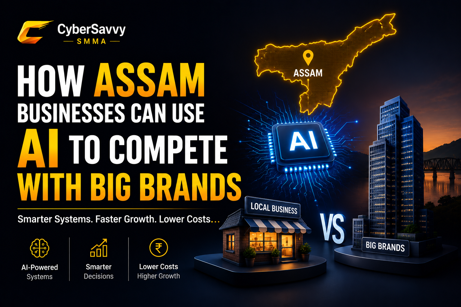 How AI Can Help Assam Businesses Compete With Bigger Brands in 2026