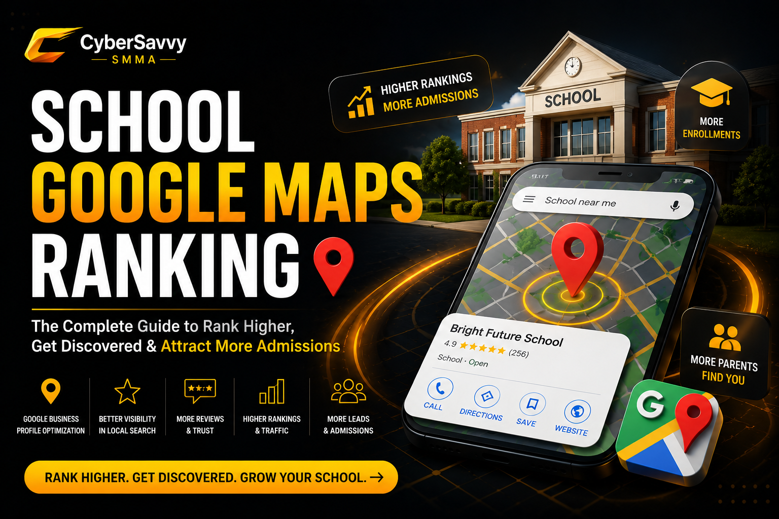 How to Rank #1 on Google Maps for Your School (2026 Parent's Search Guide)